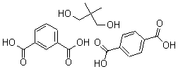CAS#: 25214-38-4, 1,3-Benzenedicarboxylic Acid, Polymer With 1,4-Benzenedicarboxylic Acid And 2,2-Dimethyl-1,3-Propanediol