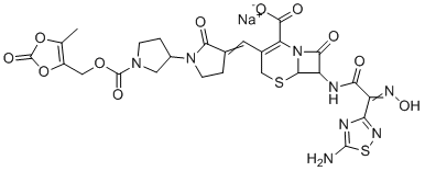 CAS 登录号：252188-71-9， 头孢比普酯钠