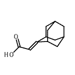 CAS#: 25220-07-9, Tricyclo[3.3.1.1<Sup>3,7</Sup>]Dec-2-Ylideneacetic Acid