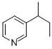 CAS 登录号：25224-14-0， 3-(1-甲基丙基)-吡啶