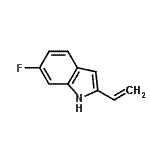 CAS#: 252552-67-3, 6-Fluoro-2-Vinyl-1H-Indole