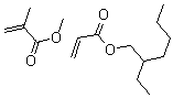 CAS 登录号：25265-15-0， 2-甲基-2-丙烯酸甲酯与 2-乙基己基 2-丙烯酸酯聚合物