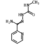CAS#: 252867-21-3, 2-[Amino(2-Pyridinyl)Methylene]-N-Methylhydrazinecarboxamide
