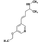 CAS 登录号：252870-59-0， (4E)-5-(5-乙氧基-3-吡啶基)-N-甲基-4-戊烯-2-胺