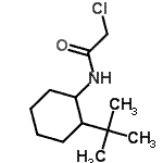 CAS#: 25329-22-0, 2-Chloro-N-[2-(2-Methyl-2-Propanyl)Cyclohexyl]Acetamide