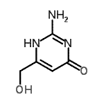 CAS 登录号：253340-48-6， 2-氨基-6-(羟基甲基)-4(1H)-嘧啶酮