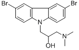CAS#: 253449-04-6, 1-(3,6-Dibromo-9H-Carbazol-9-Yl)-3-(Dimethylamino)Propan-2-Ol