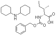 CAS 登录号：253595-73-2， 苄氧羰基-D-别-异亮氨酸二环己基胺盐