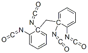 CAS 登录号：2536-05-2， 1-异氰酸-2-[(2-异氰酸苯基)甲基]苯