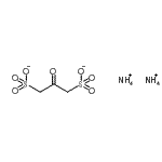 CAS#: 25372-95-6, Diammonium 2-Oxo-1,3-Propanedisulfonate