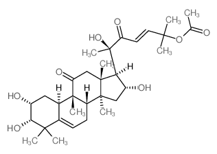 CAS#: 25383-25-9, (10alpha)-25-Acetoxy-2alpha,3alpha,16alpha,20-Tetrahydroxy-9beta-Methyl-19-Norlanosta-5,23-Diene-11,22-Dione