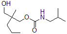 CAS#: 25384-33-2, 2-(Hydroxymethyl)-2-Methylpentyl Isobutylcarbamate