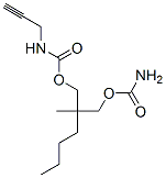 CAS 登录号：25385-05-1， N-(2-丙炔基)氨基甲酸 2-(氨基甲酰氧基甲基)-2-甲基己基酯