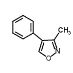 CAS#: 25388-20-9, 3-Methyl-4-Phenyl-1,2-Oxazole