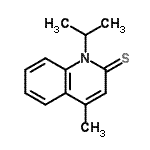 CAS#: 2540-19-4, 1-Isopropyl-4-Methyl-2(1H)-Quinolinethione