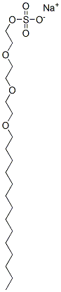CAS#: 25446-80-4, Sodium 2-[2-[2-(Tetradecyloxy)Ethoxy]Ethoxy]Ethyl Sulphate
