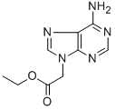 CAS 登录号：25477-96-7， 6-氨基-9H-嘌呤-9-乙酸乙酯