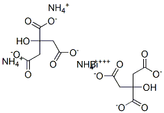 CAS 登录号：25530-63-6， 柠檬酸铋铵盐