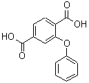 CAS 登录号：25539-20-2， 2-苯氧基对苯二甲酸