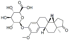 CAS#: 25577-70-2, (2S,3S,4S,5R,6S)-3,4,5-Trihydroxy-6-[[(8S,9S,13S,14S)-2-Methoxy-13-Methyl-17-Oxo-7,8,9,11,12,14,15,16-Octahydro-6H-Cyclopenta[a]Phenanthren-3-Yl]Oxy]Oxane-2-Carboxylic Acid