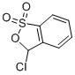 CAS 登录号：25595-59-9， 3-氯-3H-2,1-苯并氧硫杂环戊烯-1,1-二氧化物