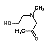 CAS 登录号：256353-78-3， 1-(2-羟基乙基-甲基-氨基)丙-2-酮