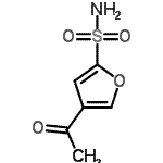 CAS 登录号：256373-95-2， 4-乙酰基-2-呋喃磺酰胺