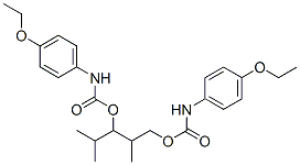 CAS 登录号：25648-74-2， 二(4-乙氧基苯胺基甲酸) 2-甲基-2-丙基三亚甲基酯