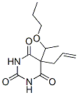 CAS 登录号：25651-43-8， 5-烯丙基-5-(1-丙氧乙基)巴比妥酸