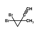 CAS#: 2566-04-3, 1,1-Dibromo-2-Ethynyl-2-Methylcyclopropane