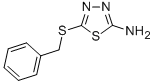 CAS 登录号：25660-71-3， 5-[(苯基甲基)硫代]-1,3,4-噻二唑-2-胺