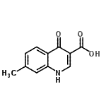 CAS#: 256923-25-8, 7-Methyl-4-Oxo-1,4-Dihydro-3-Quinolinecarboxylic Acid