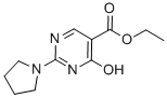 CAS 登录号：25693-42-9， 4-羟基-2-(吡咯烷-1-基)嘧啶-5-羧酸乙酯