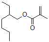 CAS 登录号：25719-51-1， 2-乙基己基 2-甲基丙-2-烯酸酯