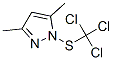 CAS 登录号：25724-50-9， 3,5-二甲基-1-[(三氯甲基)硫代]-1H-吡唑