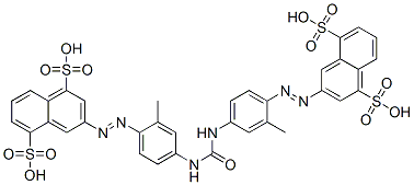 CAS#: 25738-24-3, 3,3'-[Carbonylbis[Imino(2-Methyl-4,1-Phenylene)Azo]]Bisnaphthalene-1,5-Disulphonic Acid