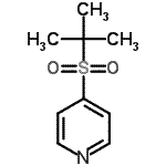 CAS 登录号：25752-75-4， 4-[(2-甲基-2-丙基)磺酰基]吡啶