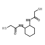 CAS#: 257641-01-3, N,N'-1,2-Cyclohexanediylbis(2-Sulfanylacetamide)
