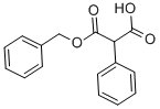 CAS 登录号：25774-02-1， 2-苯基-丙二酸 1-苄基酯