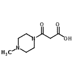 CAS#: 257953-75-6, 3-(4-Methylpiperazin-4-Ium-1-Yl)-3-Oxopropanoate