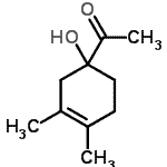 CAS 登录号：258266-10-3， 1-(1-羟基-3,4-二甲基-3-环己烯-1-基)乙酮
