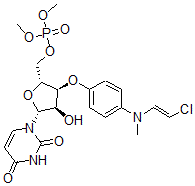 CAS#: 25878-32-4, 2',3'-(O)-(4-(N-2-Chloroethyl-N-Methylamino)Benzylidene)Uridine-5'-Methylphosphate