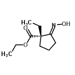 CAS 登录号：258834-15-0， 乙基(1S,2E)-1-乙基-2-(羟基亚胺)环戊烷羧酸酯