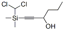 CAS 登录号：25898-71-9， 1-[(二氯甲基)二甲基硅烷基]-1-己炔-3-醇