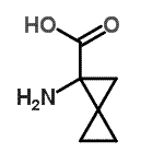 CAS 登录号：259097-27-3， 1-氨基螺[2.2]戊烷-1-羧酸