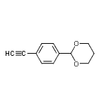 CAS 登录号：259110-12-8， 2-(4-乙炔基苯基)-1,3-二恶烷