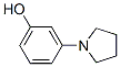 CAS 登录号：25912-16-7， 3-(1-吡咯烷基)苯酚
