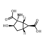 CAS#: 259134-85-5, (1S,2R,3R,5R,6S)-2-Amino-3-Hydroxybicyclo[3.1.0]Hexane-2,6-Dicarboxylic Acid