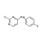 CAS 登录号：260046-12-6， 2-氯-N-(4-氟苯基)-4-嘧啶胺