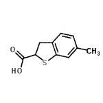 CAS#: 26018-71-3, 6-Methyl-2,3-Dihydro-1-Benzothiophene-2-Carboxylic Acid